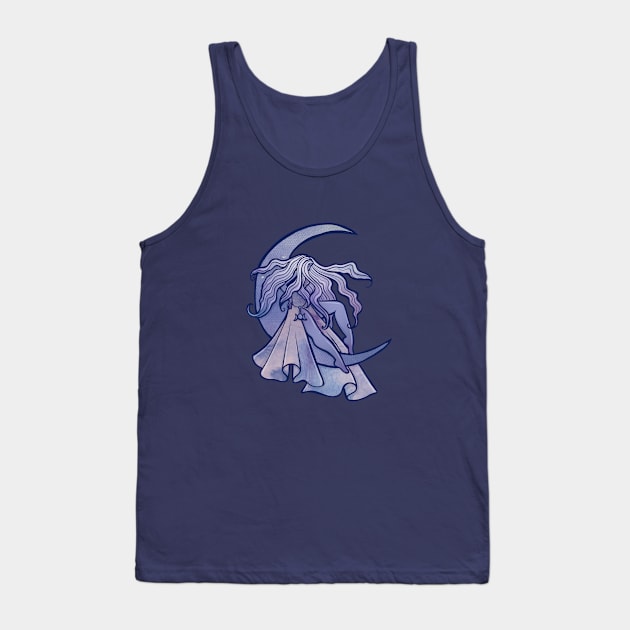 Moon Goddess Tank Top by bubbsnugg